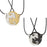 Stainless Steel Matching Dog Friendship Pendant Necklaces For Couples On Sale