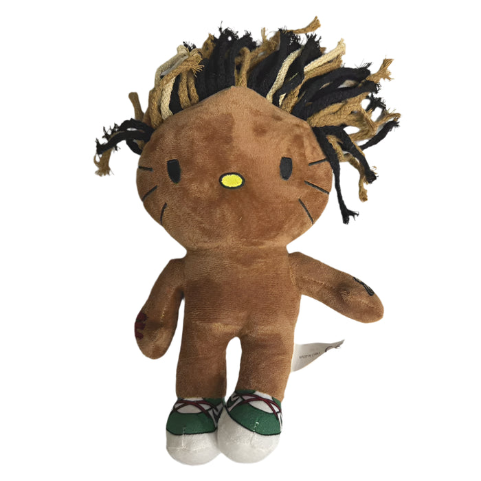 Hello Kitty Rapper Figure Icons Hiphop Fashion Fans Stuffed Soft Plush Toy Dolls Collection On Sale