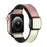 Pink White Modern Magnetic Buckle Genuine Cow Leather Apple Watch Band For Apple Watch Series On Sale