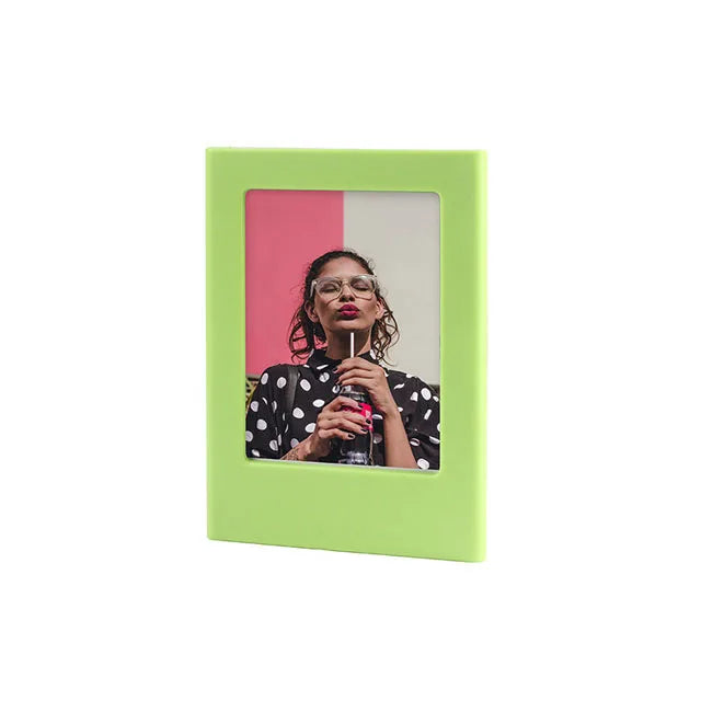 Green Color Magnetic Photo Frames For Fujifilm Instax Mini Film Photo On Sale