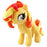 Adorable Rainbow Hair Yellow Unicorn Pony Plush Doll Anime Style Fantasy Character Plush Toy 28-33cm On Sale