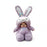 20cm Miichi Monkey Monchhichi Purple Bunny Character Dress Up Costume Collection Soft Plush Doll On Sale