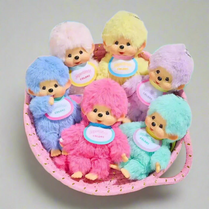Miichi Monkey Monchhichi Vintage Style Plush Keychain Dolls Collection On Sale