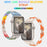 Bike Chain Link Silicone Watch Band for Apple Watch Compatible Models 38mm - 49mm On Sale