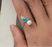 925 Sterling Silver Enamel Whale And Pearl Adjustable Rings On Sale