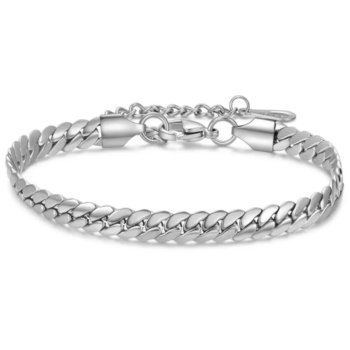 Stainless Steel Miami Chunky Link Chain Bracelets On Sale