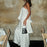 Chic Layered Ruffle Tiered White Dress On Sale