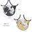 Stainless Steel Matching Cat Friendship Pendant Necklaces For Couples On Sale