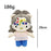 Hello Kitty Rapper Figure Icons Hiphop Fashion Fans Stuffed Soft Plush Toy Dolls Collection On Sale
