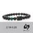Pisces Black Obsidian Zodiac Constellation Charm Black Onyx Natural Stone Bead Bracelet For Women And Men On Sale