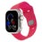 Red Cherry Irregular Shape Adjustable Silicone Sporty Watch Band Compatible with Apple Watch 38mm–49mm On Sale | Replacement Watch Band Compatible with Apple Watch Series 1–11, SE & Ultra 