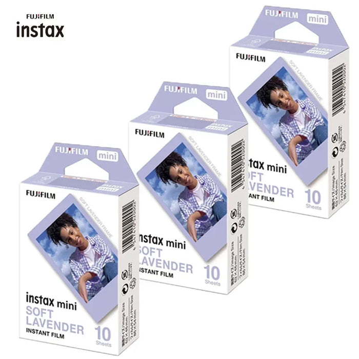 Fujifilm Instax Mini Soft Lavender Instant Films On Sale - 30 Sheets