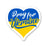 Removable Heart Pray For Ukraine Decal Stickers On Sale