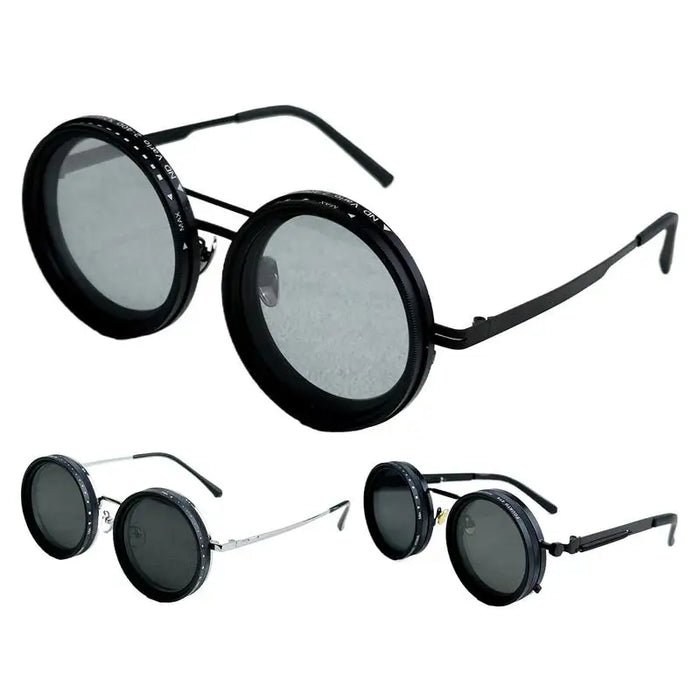 9 Gears Adjustable ND Dimming Filter UV Polarized Sunglasses On Sale