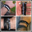 1 Set Natural Red And White Howlite Stone Couple Bracelets On Sale