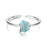 925 Sterling Silver Ocean Marine Life Seashell Theme Open Rings Collection On Sale