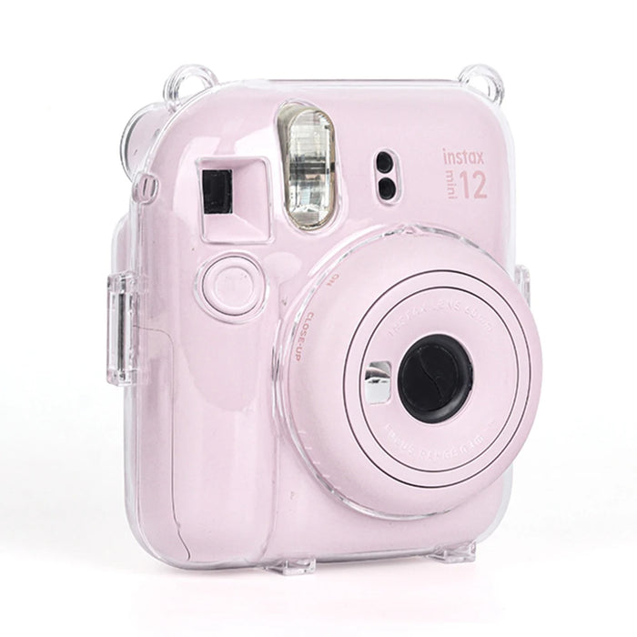 Fujifilm Instax Mini 12 Camera Clear Case With Shoulder Strap On Sale
