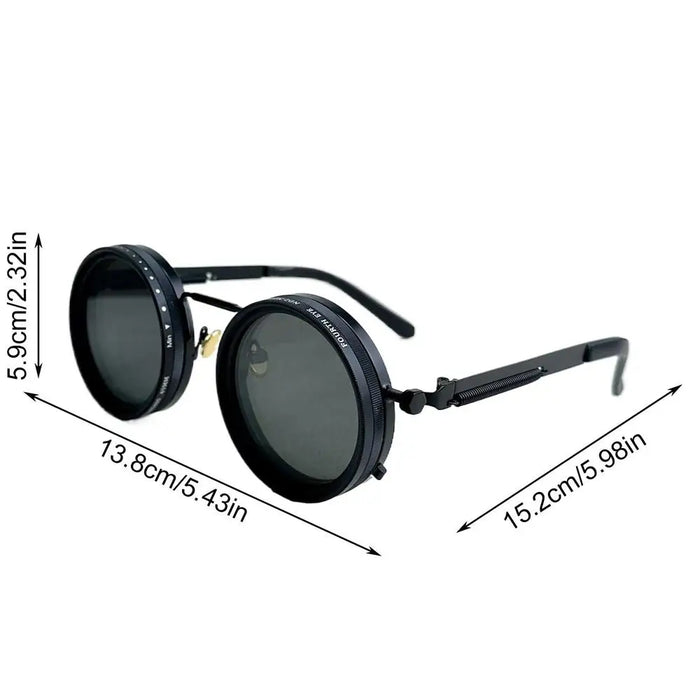 9 Gears Adjustable ND Dimming Filter UV Polarized Sunglasses On Sale