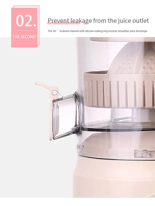 600ml Portable USB Rechargeable Automatic Fresh Juice Extractor Electric Juicer On Sale