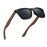 Natural Wooden TR90 Black Frames Polarized Sunglasses On Sale
