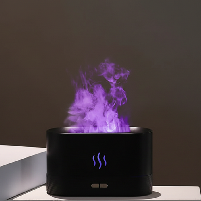 Black Pro Mini USB Ultrasonic Aroma Diffuser Air Humidifier On Sale
