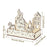Winter Wonderland Candle Holder DIY Wooden Christmas Desktop Ornaments Home Decoration On Sale