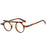 Leopard Clear Retro UV400 Round Steampunk Sunglasses On Sale