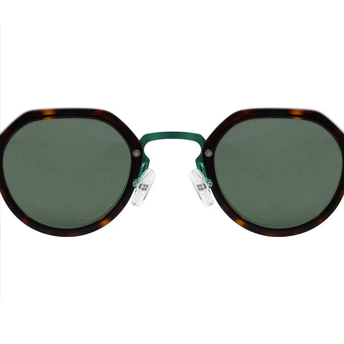 Retro Round UV400 Vintage Metal Punk Style Colored Lenses Sunglasses For Women And Men On Sale