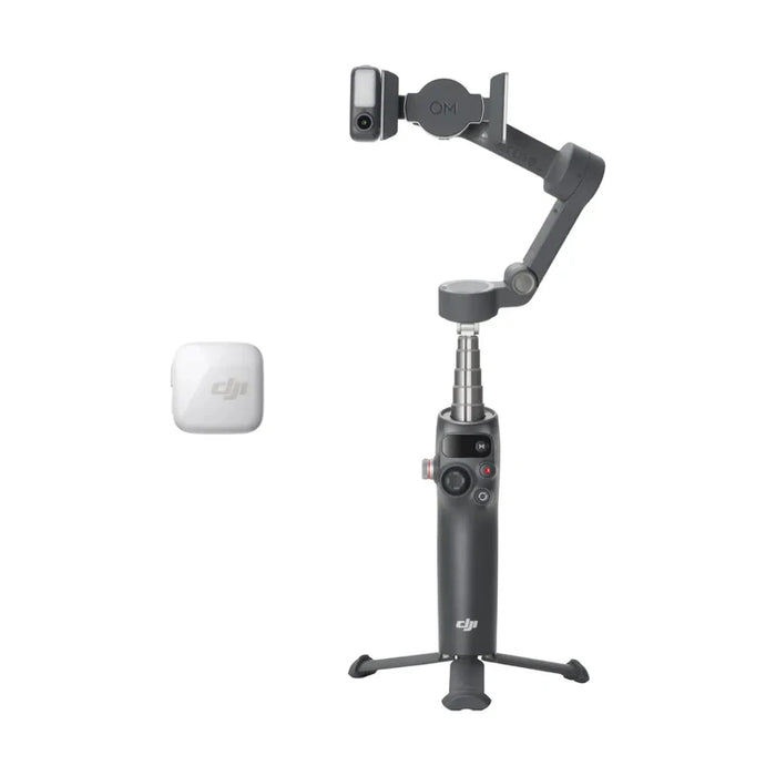 DJI Osmo Mobile 8 3-axis Smartphone Gimbal Stabilizer Handheld Tripod With Mic Mini White On Sale