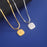 12 Constellation Zodiac Square Medallion Pendant Snake Chain Necklaces On Sale