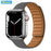 Gray Silicone Link Magnetic Loop Apple Watch Band On Sale