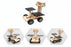 Solar Energy Racing Car DIY Robot Vehicle 3D Wooden Puzzle Kit On Sale