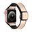 Apricot Modern Magnetic Buckle Genuine Cow Leather Apple Watch Band For Apple Watch Series On Sale
