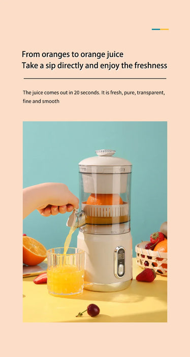 600ml Portable USB Rechargeable Automatic Fresh Juice Extractor Electric Juicer On Sale