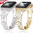 Cloverleaf Diamond Women Stainless Steel Apple Watch Bracelet For Ultra, 49mm, 46mm, 45mm, 44mm, 42mm, 41mm, 40mm, 38mm On Sale