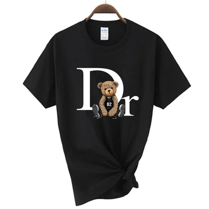 Black Bear Graphic Luxury T-Shirt On Sale