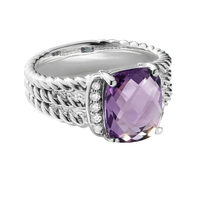 925 Sterling Silver David Yurman Style Fashion Jewelry Rings On Sale