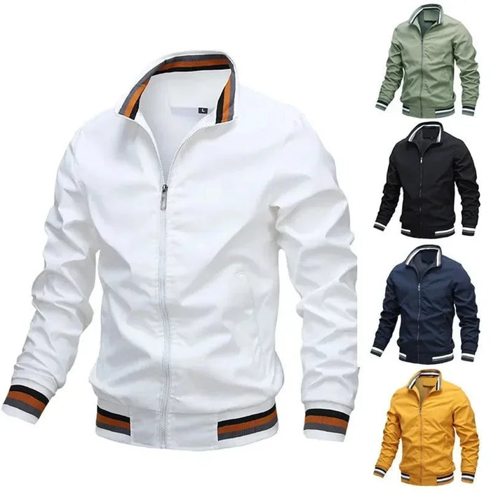 Unisex Varsity Jacket – Lightweight Retro Baseball Style Coat for Men and Women On Sale