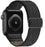 Black Bohemia Style Scrunchie Watch Strap For Apple Watch Band Series 49mm, 45mm, 44mm, 42mm, 41mm, 40mm, 38mm On Sale