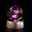 3D Crystal Glass Poke Ball Night Lights Collection Contained Inside Anime Characters On Sale