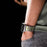 Luminous Magnetic Titanium-style Watch Band Compatible With Apple Watch Series On Sale