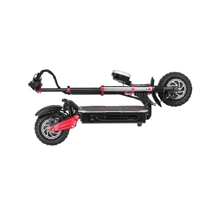 Foldable Off-road Tires Two-wheel Electric Scooter 6000W Motor 60V 38Ah With RGB Colour Lights, Shock Absorption and Smart App Control On Sale