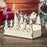 Winter Wonderland Candle Holder DIY Wooden Christmas Desktop Ornaments Home Decoration On Sale