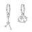 12 Constellation 925 Sterling Silver Cancer Hoop Earrings Timeless Zodiac Elegance On Sale