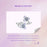 925 Sterling Silver Purple Pansy Flowers Open Rings On Sale