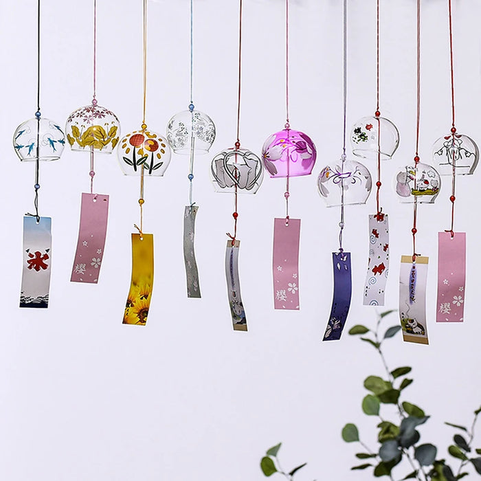 Handmade Glass Japanese Wind Chimes On Sale