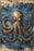 Octopus Illustration Artwork - Vintage Marine Life Canvas Print Nautical Treasure Map Wall Decor Ocean Theme Poster On Sale