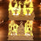 Winter Wonderland Candle Holder DIY Wooden Christmas Desktop Ornaments Home Decoration On Sale