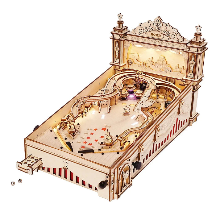 Pinball Machine Mechanical Wooden Puzzle On Sale