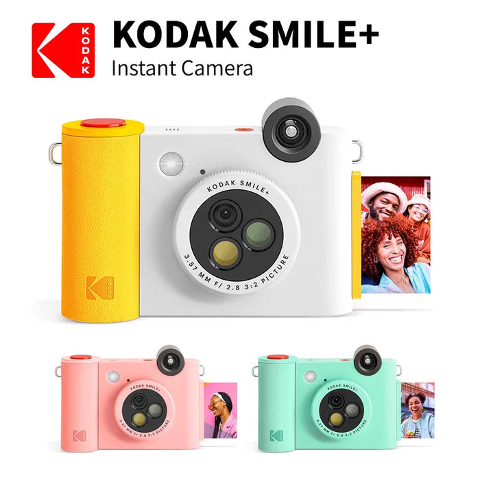 Kodak Smile+ 10MP Wireless Digital Instant Camera With Zink Inkless Printing On Sale